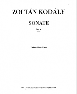 Kodaly Sonata Op.4 for Cello and Piano score.png